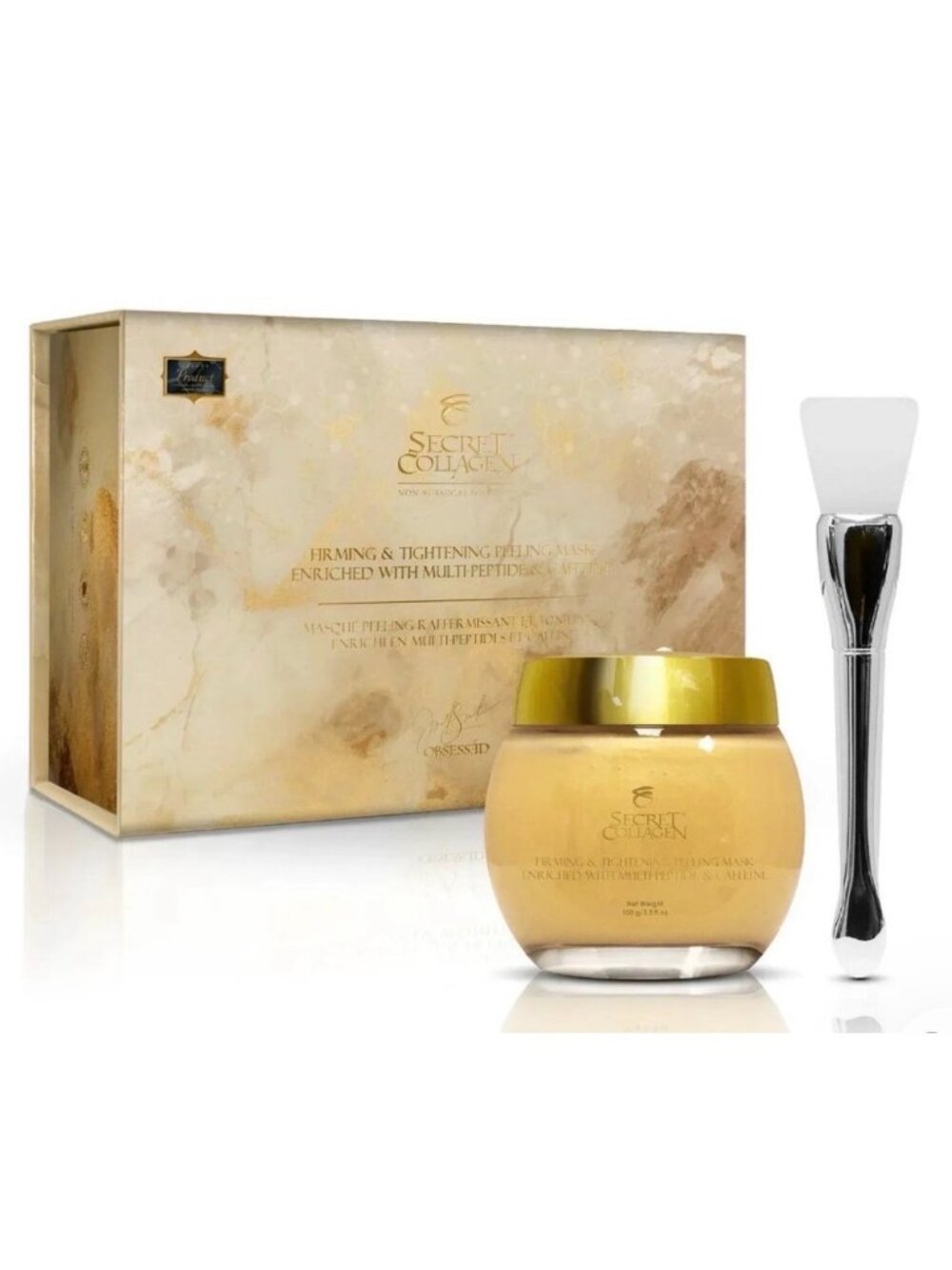 Secret Collagen Firm & Tightening Peeling Mask Multi-Peptide Caffeine Sealed
